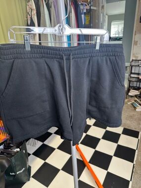 PINK Victoria's Secret Black Athletic Shorts